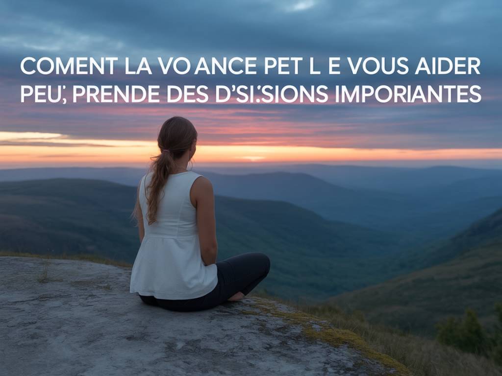Comment la voyance peut-elle vous aider à prendre des décisions importantes